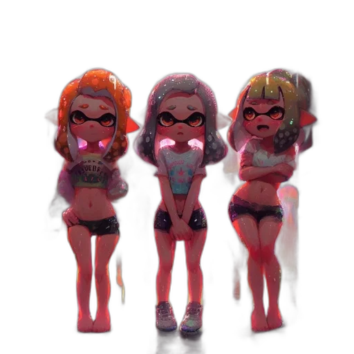 weapon, dress, mask, 3d render transparent PNG cut-out
