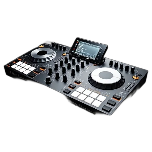 3d render, professional, mixer, black transparent PNG cut-out
