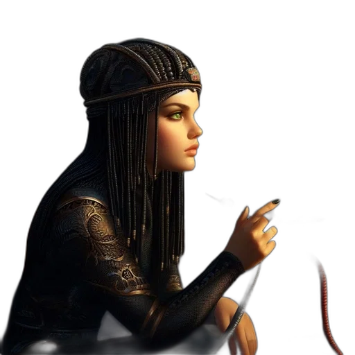 jewelry, staff, fantasy art, concept art transparent PNG cut-out