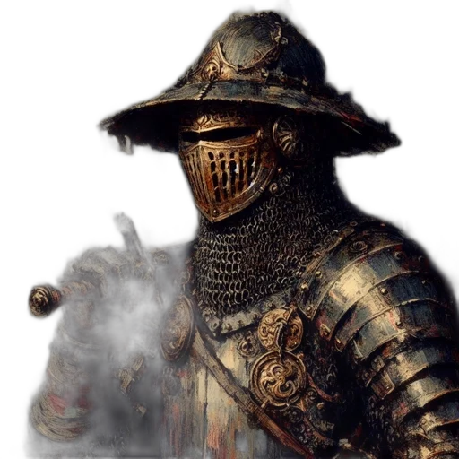 mask, sword, hat, weapon transparent PNG cut-out