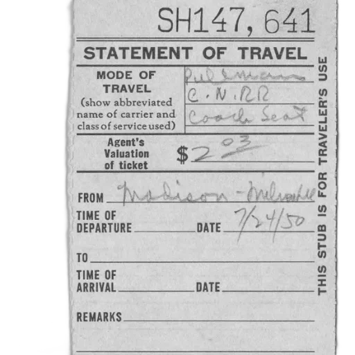 staff, vintage, train, ticket transparent PNG cut-out
