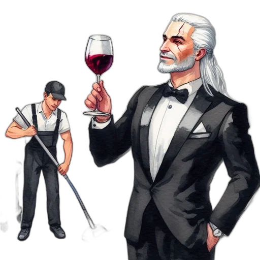 staff, concept art, comic book art, fantasy art transparent PNG cut-out