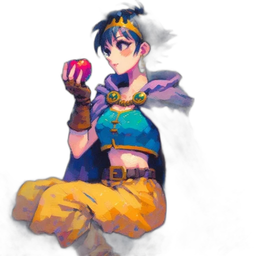 food, staff, crown, weapon transparent PNG cut-out