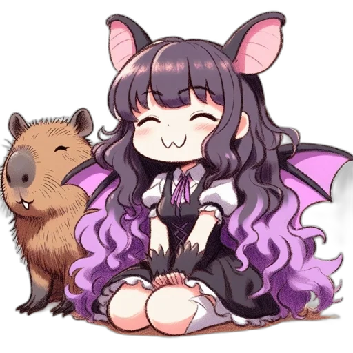 creature, animal, dragon, staff transparent PNG cut-out
