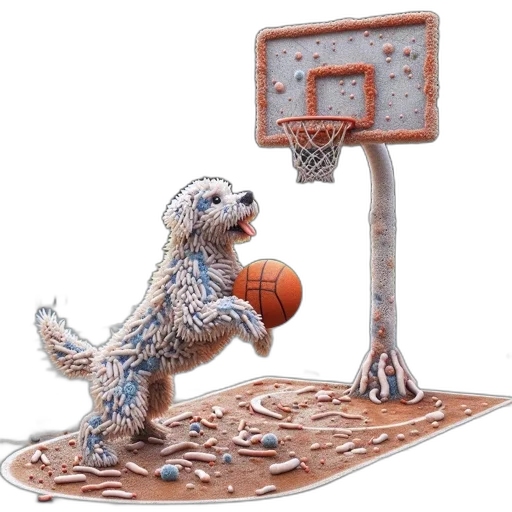 animal, photorealistic, 3d render, concept art transparent PNG cut-out