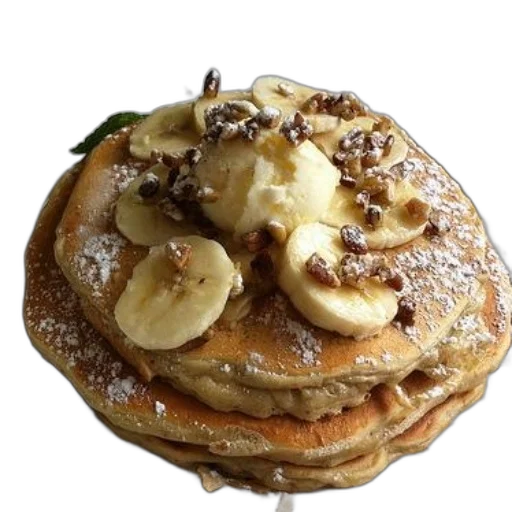 food, crown, stack, pancakes transparent PNG cut-out