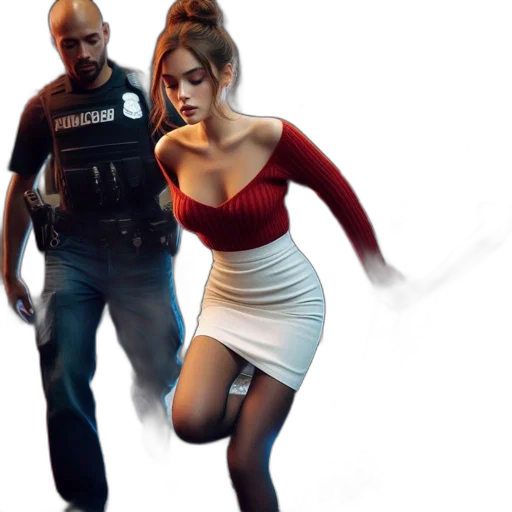dress, concept art, photorealistic, 3d render transparent PNG cut-out