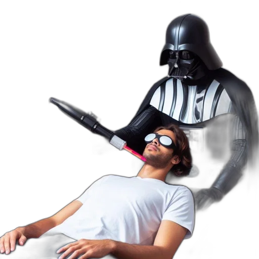 staff, mask, concept art, photorealistic transparent PNG cut-out