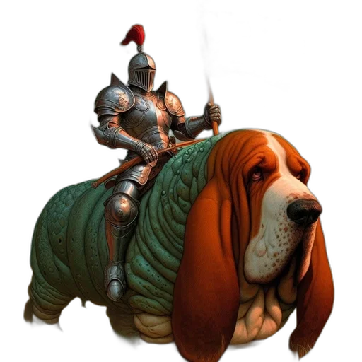 animal, concept art, fantasy art, 3d render transparent PNG cut-out