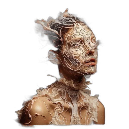 mask, face, creature, hair transparent PNG cut-out