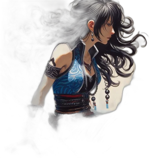 dragon, dress, fantasy art, concept art transparent PNG cut-out