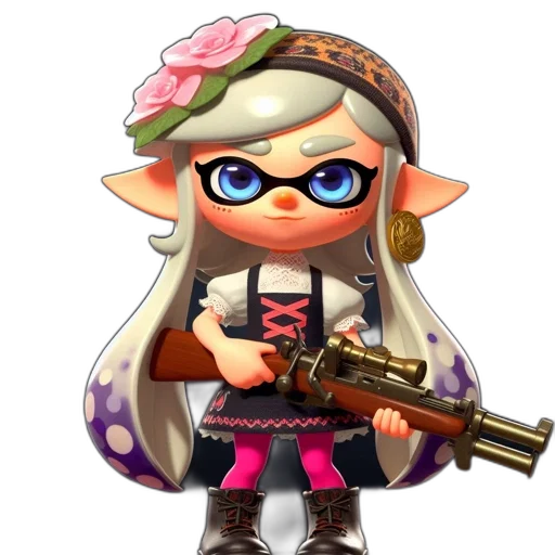 weapon, staff, animal, dress transparent PNG cut-out