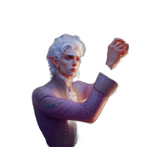 staff, face, creature, robot transparent PNG cut-out