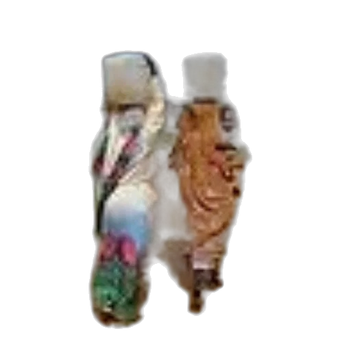 bottle, four, women, colorful transparent PNG cut-out