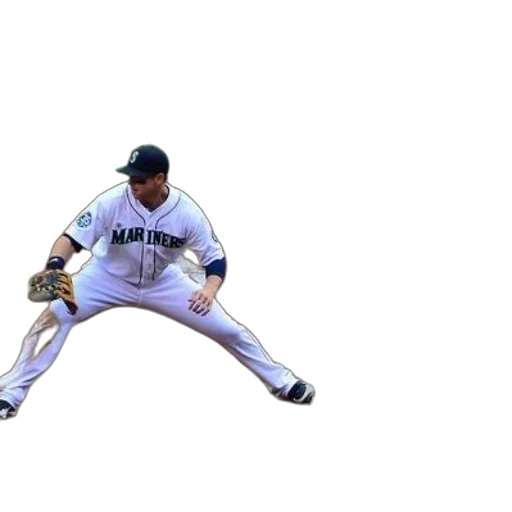 baseball, player, mariners, trying transparent PNG cut-out