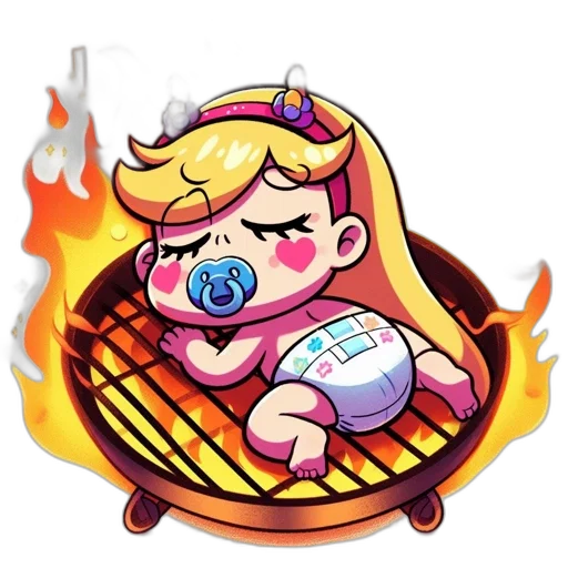 pixel art, concept art, vaporwave, cartoon transparent PNG cut-out