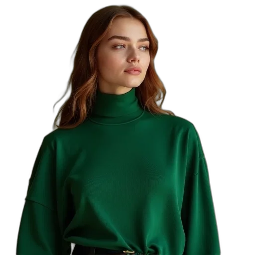 jacket, dress, jewelry, green transparent PNG cut-out