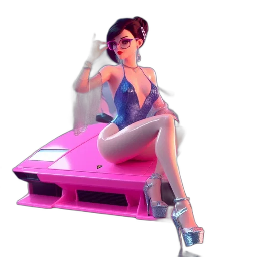 car, weapon, dress, concept art transparent PNG cut-out
