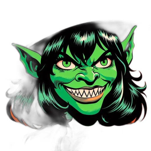 mask, face, staff, fantasy art transparent PNG cut-out