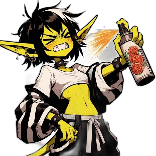 staff, concept art, cartoon, anime transparent PNG cut-out