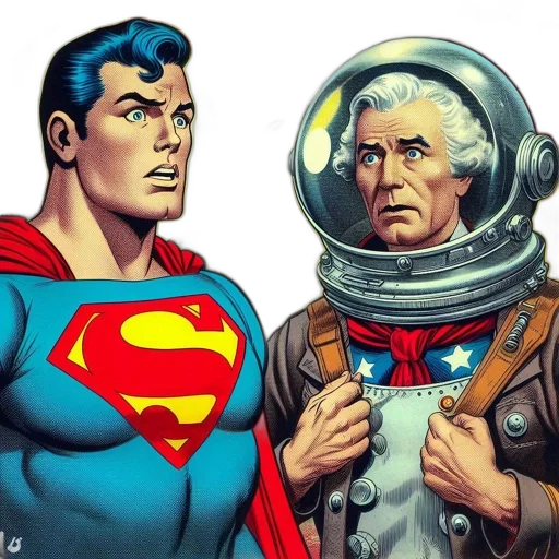 comic book art, concept art, fantasy art, cartoon transparent PNG cut-out
