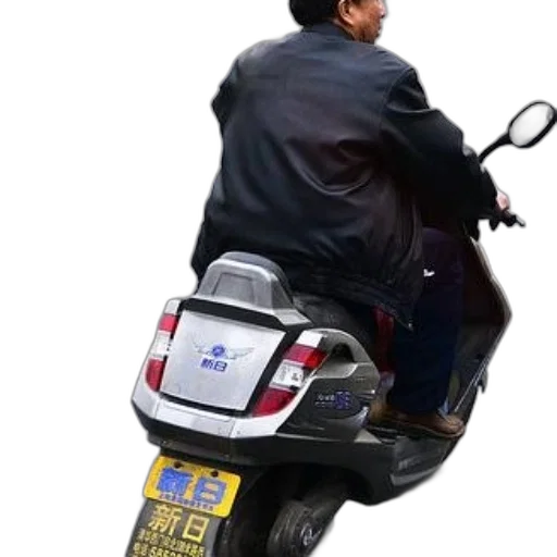 jacket, car, staff, weapon transparent PNG cut-out