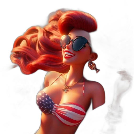comic book art, concept art, fantasy art, cartoon transparent PNG cut-out