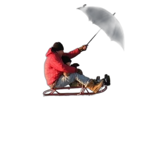 umbrella, staff, jacket, weapon transparent PNG cut-out