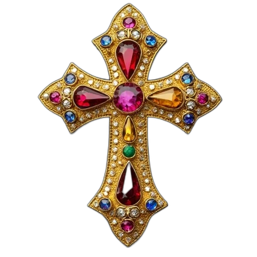 jewelry, crown, sword, staff transparent PNG cut-out