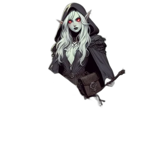 staff, mask, creature, jacket transparent PNG cut-out