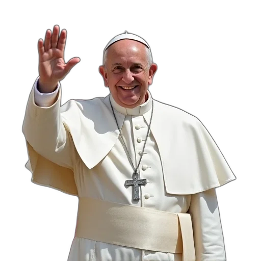 staff, 3d render, pope, benedicto transparent PNG cut-out
