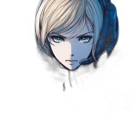face, mask, robot, creature transparent PNG cut-out