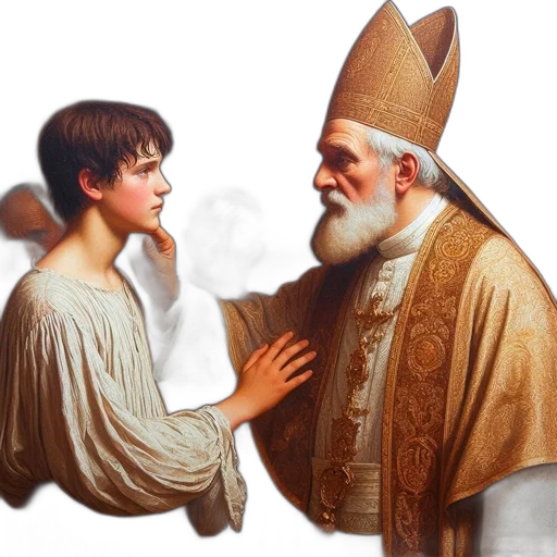 photorealistic, somber, moment, features transparent PNG cut-out