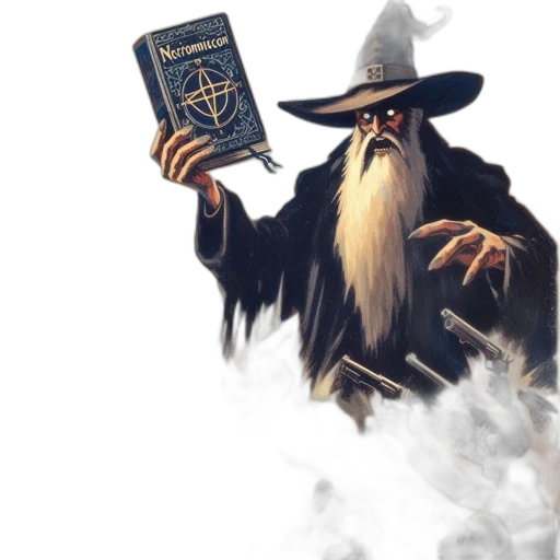 hat, staff, fantasy art, concept art transparent PNG cut-out
