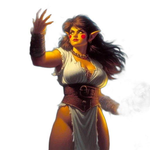 staff, fantasy art, concept art, comic book art transparent PNG cut-out