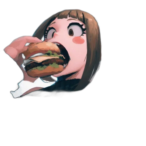 food, creature, animal, face transparent PNG cut-out