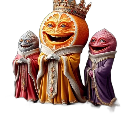 crown, mask, staff, concept art transparent PNG cut-out