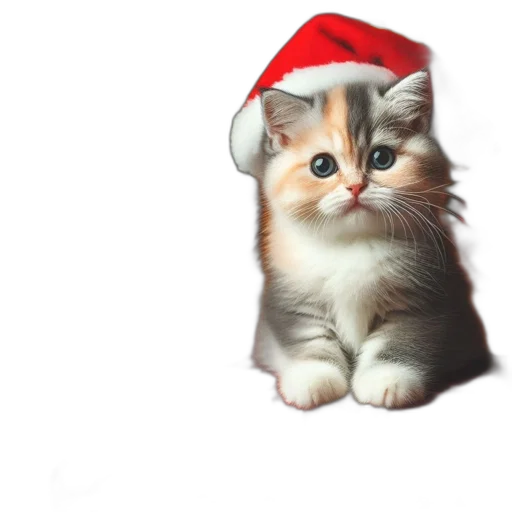 hat, animal, photorealistic, 3d render transparent PNG cut-out