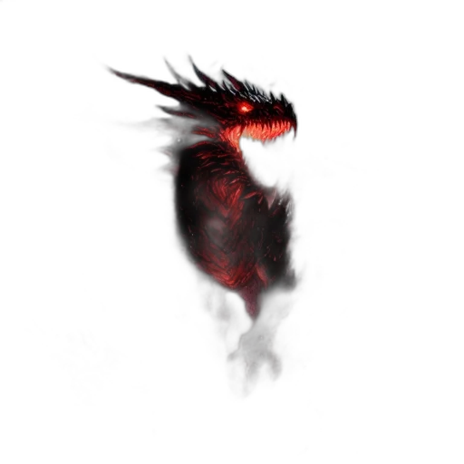 dragon, creature, animal, weapon transparent PNG cut-out