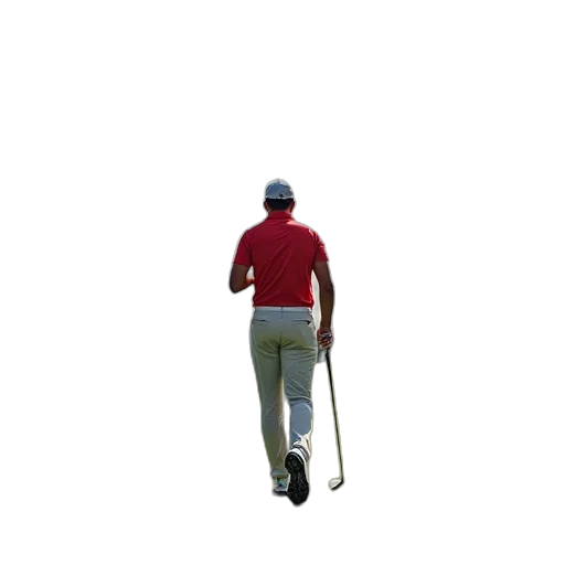 staff, 3d render, group, golf transparent PNG cut-out