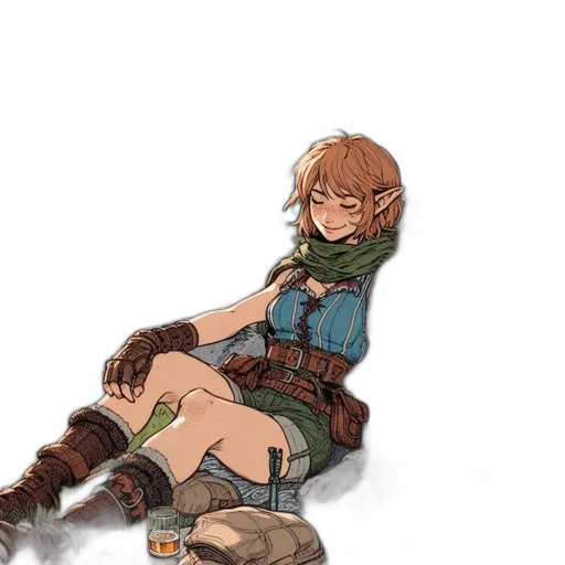 weapon, sword, staff, dress transparent PNG cut-out
