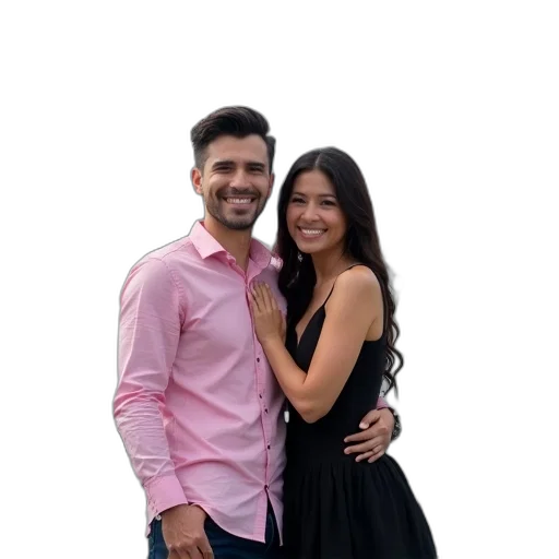 dress, umbrella, furniture, hair transparent PNG cut-out