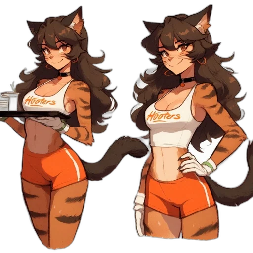 concept art, pixel art, anime, fantasy art transparent PNG cut-out