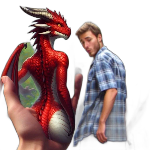 dragon, creature, animal, weapon transparent PNG cut-out