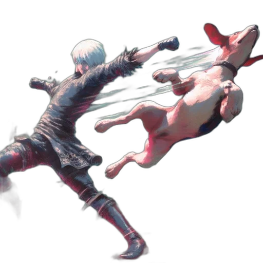 weapon, sword, creature, animal transparent PNG cut-out