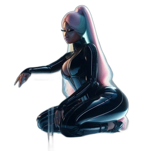 robot, jacket, dress, creature transparent PNG cut-out