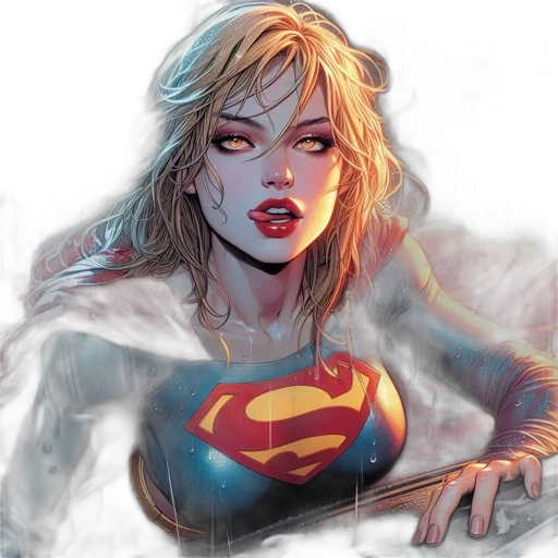 comic book art, concept art, fantasy art, photorealistic transparent PNG cut-out