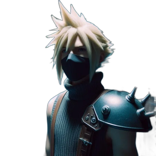 mask, staff, face, weapon transparent PNG cut-out