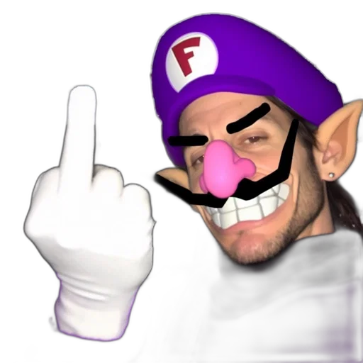 face, hat, staff, mask transparent PNG cut-out