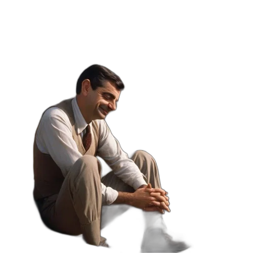 staff, shoes, face, 3d render transparent PNG cut-out
